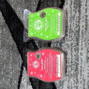 SCENTSY SCENT OF THE MONTH BERRIES JUBILEE & WATERMELON MINT WAX BARS BUNDLE